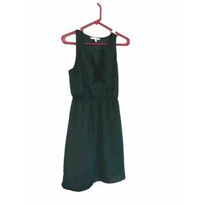 41 hawthorn Dress Size Small Dark Green Sleeveless Lightweight Flowy